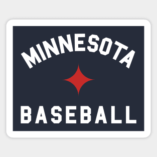 Minnesota Baseball Star III Sticker